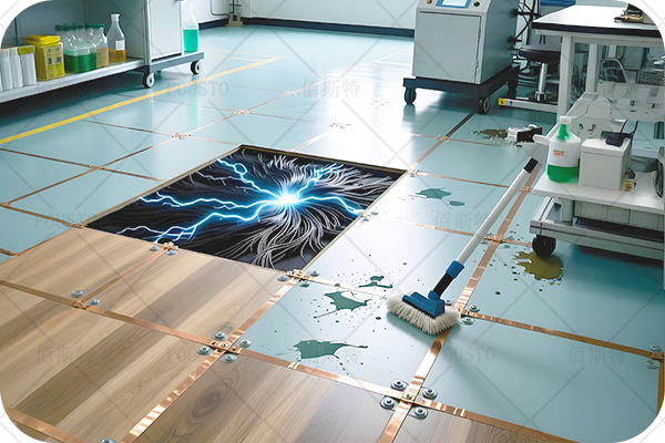 全局防靜電環(huán)境,芯片實(shí)驗(yàn)室